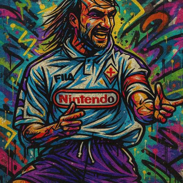 Batigol: the Nickname that does exactly what it says on the tin! in action.