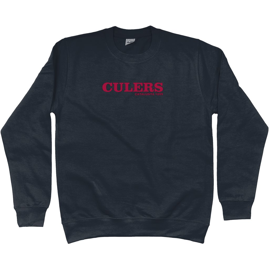 Culers '89 Sweatshirt - Oxford Navy in action.