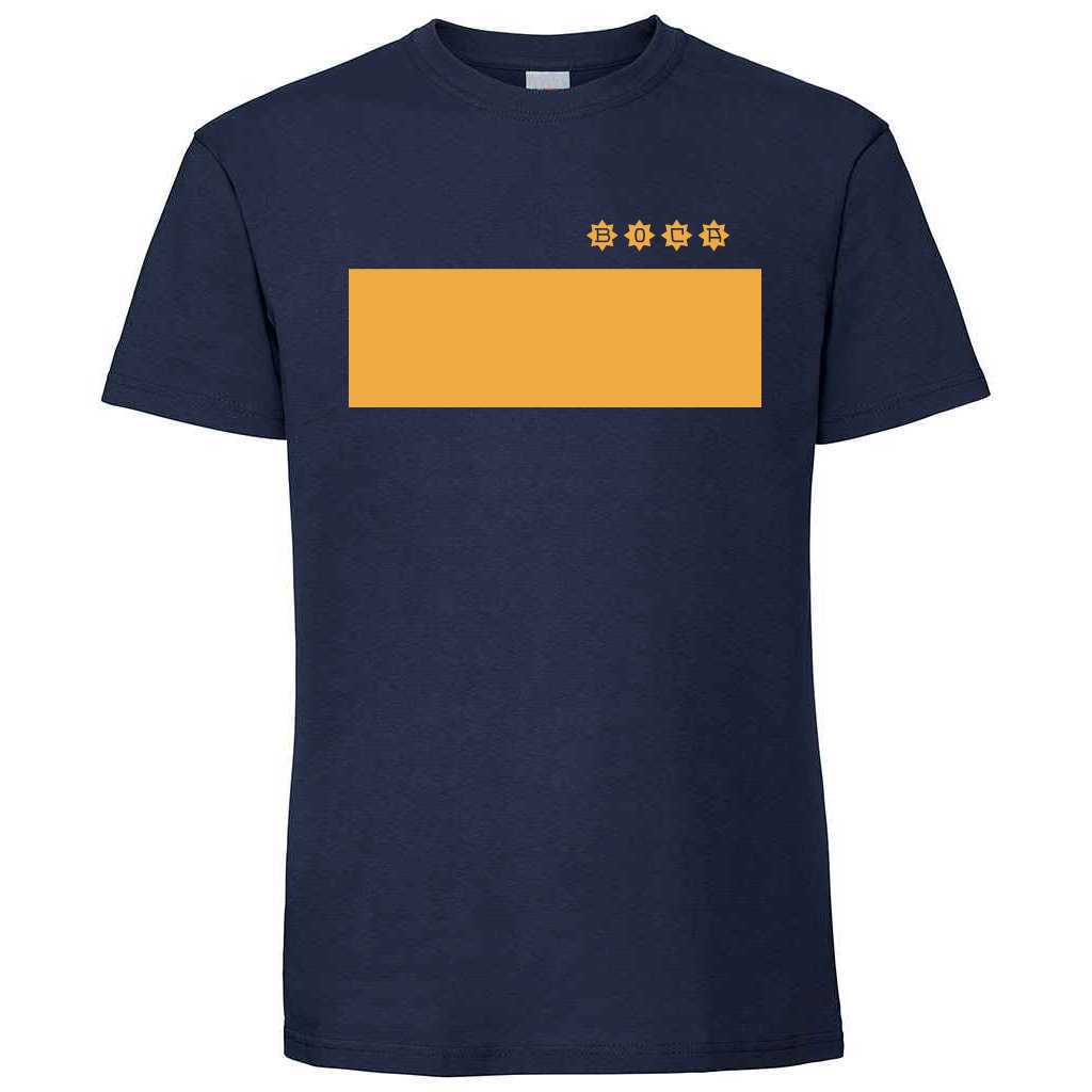 Boca '81 T-shirt in action.