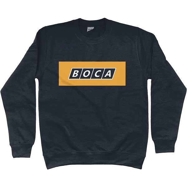 Boca '89 Sweatshirt in action.