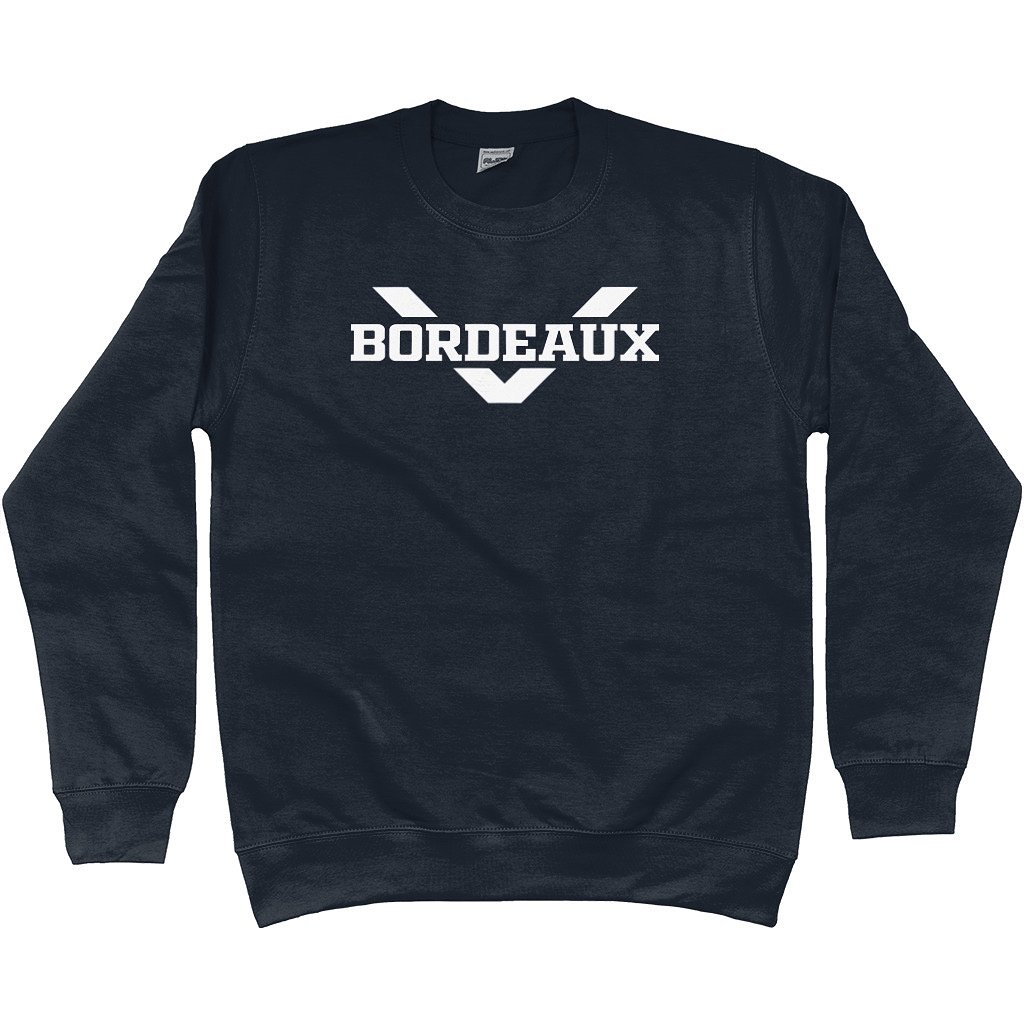 Bordeaux '85 Sweatshirt in action.