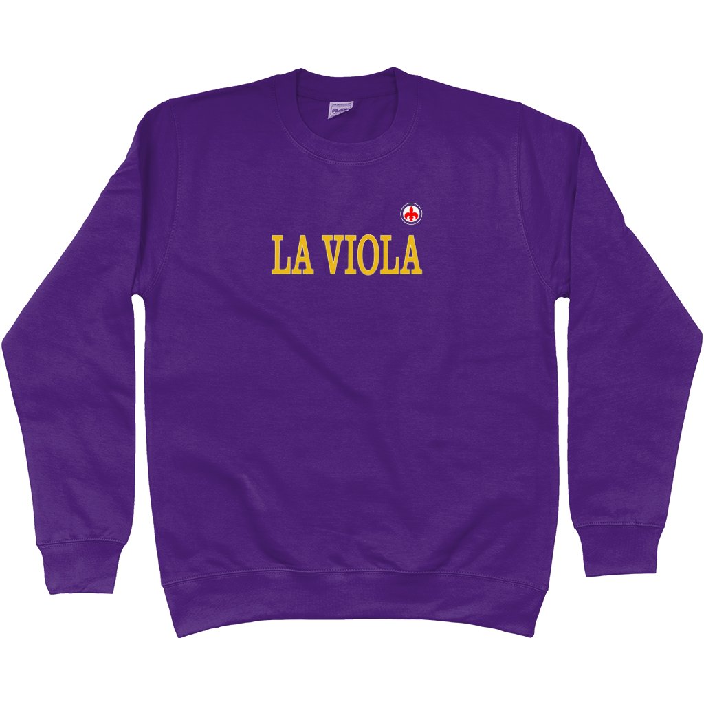 La Viola '90 Sweatshirt - Purple in action.
