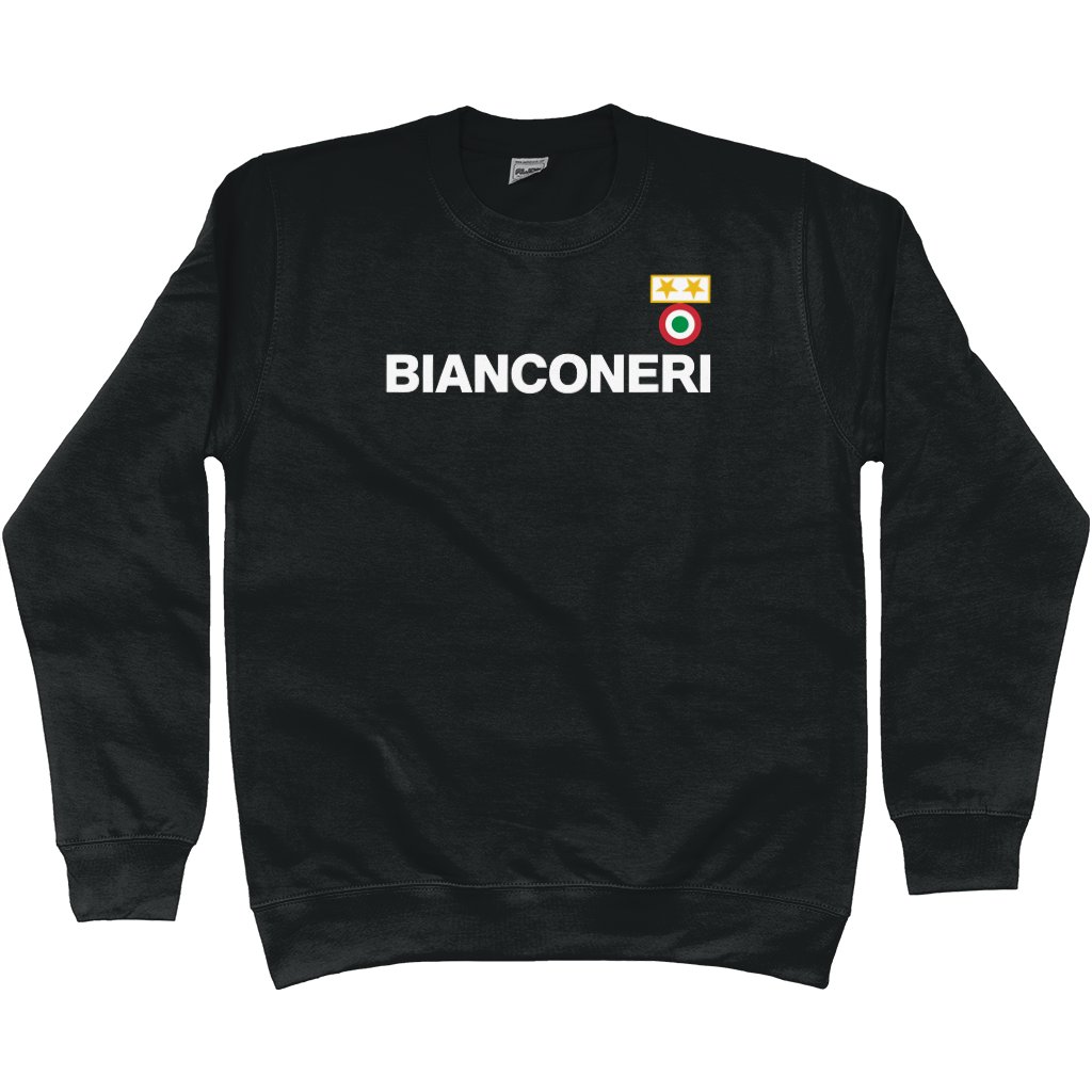 Bianconeri '83 Sweatshirt - Black in action.
