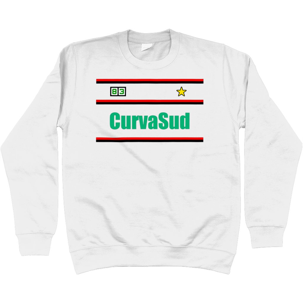 Curva Sud '83 Sweatshirt in action.