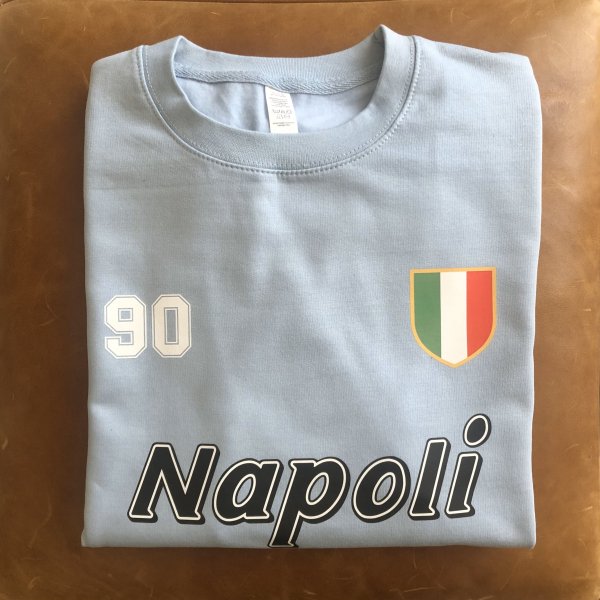 Napoli '90 Sweatshirt in action.
