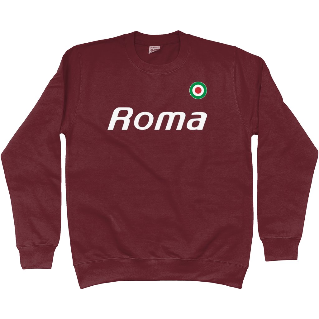Roma '80s Coppa Sweatshirt in action.