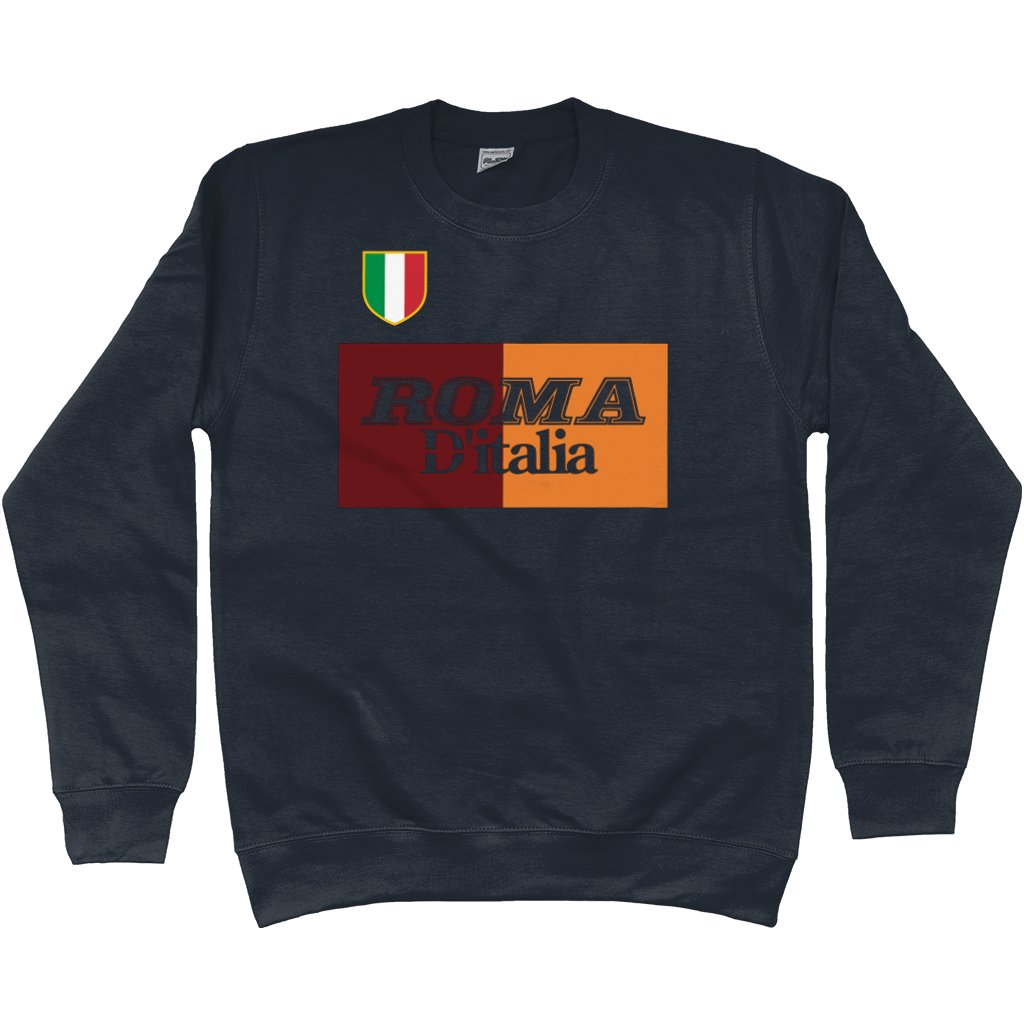 Roma '01 Europa Scudetto Sweatshirt in action.