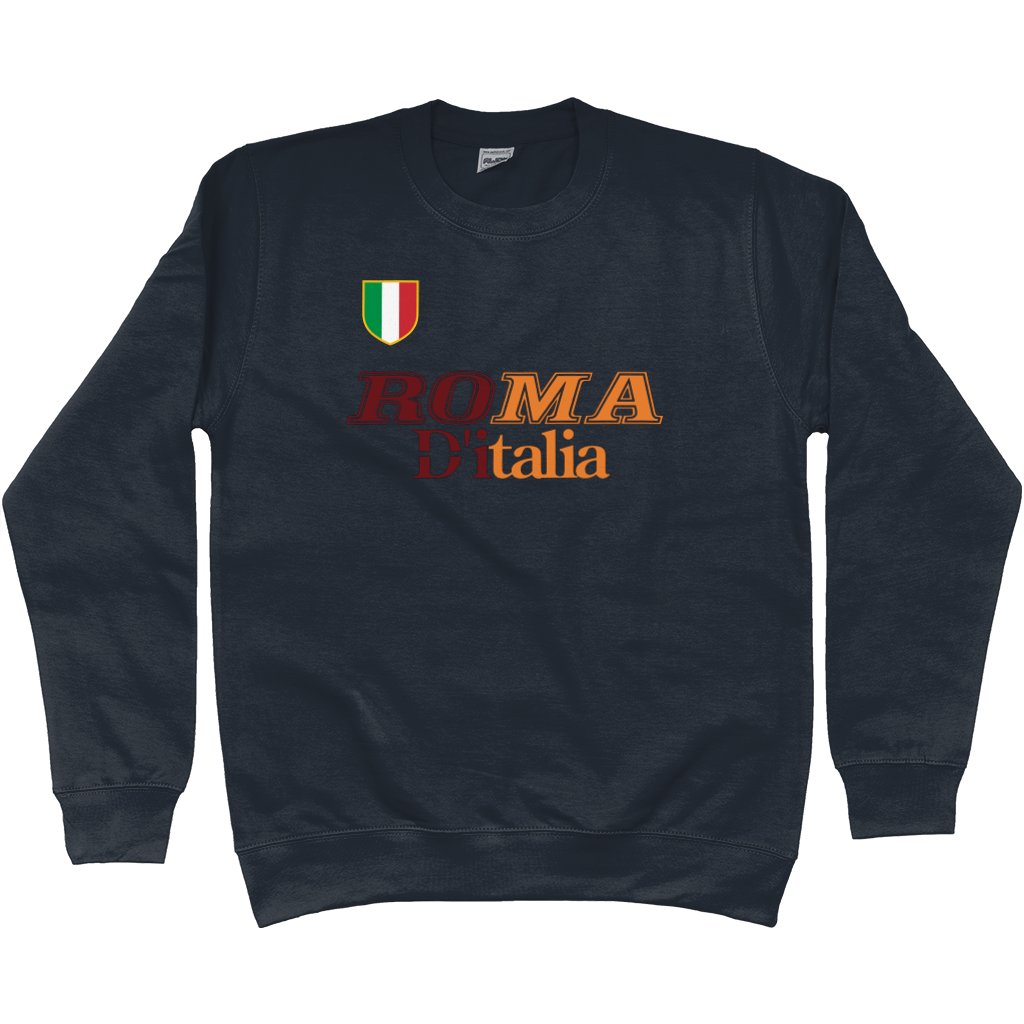 Roma '01 Unione Scudetto Sweatshirt in action.