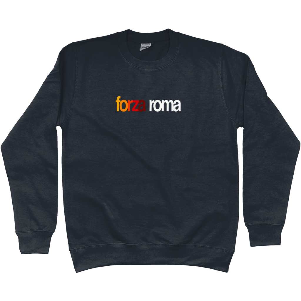 Forza Roma '91 Sweatshirt in action.