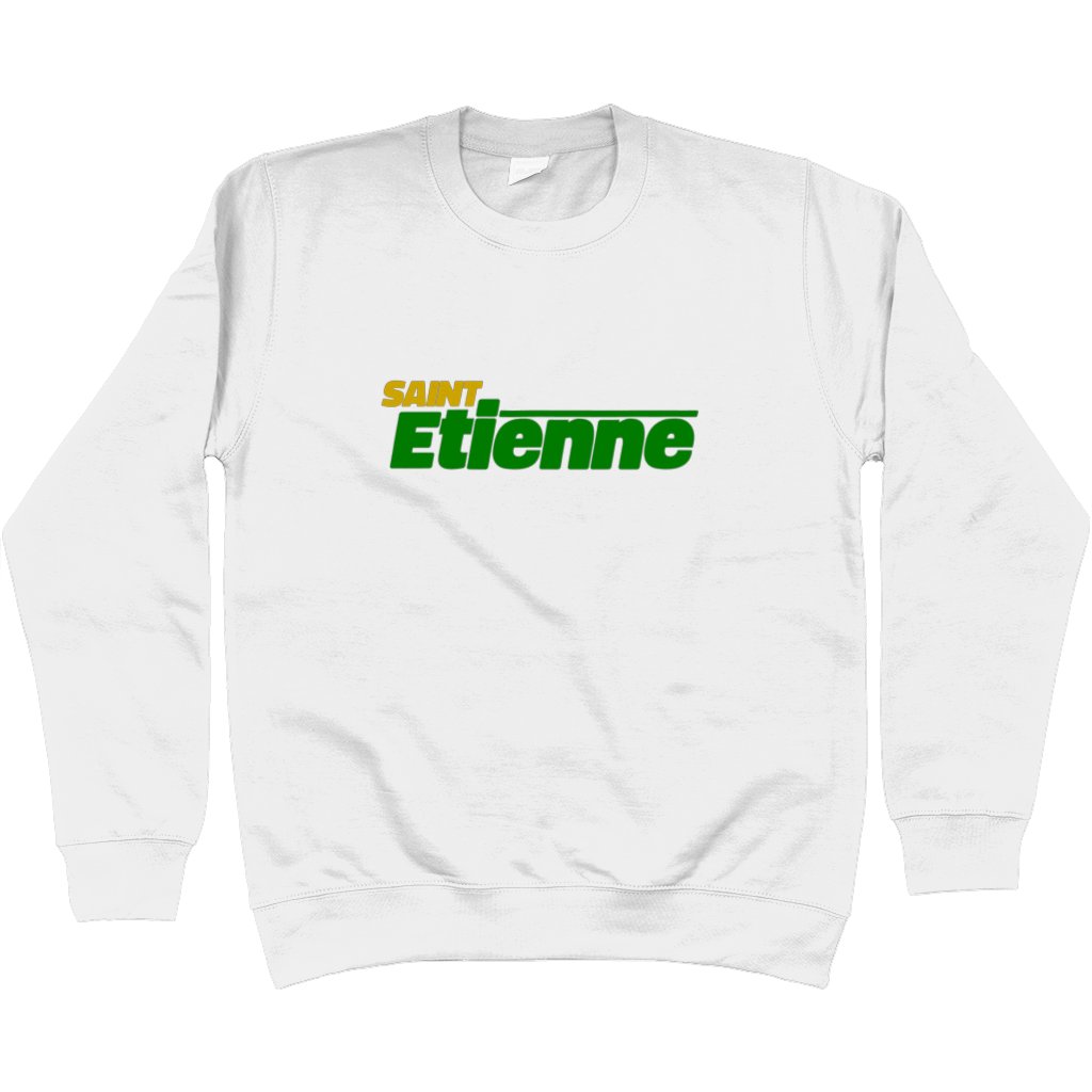 Saint-Étienne ‘79 Sweatshirt - White in action.