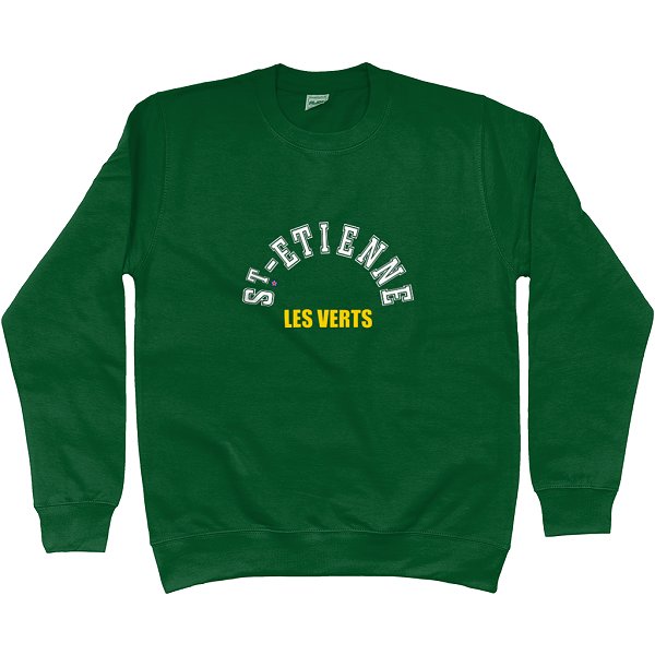 Saint-Étienne ‘80 Les Verts Sweatshirt in action.