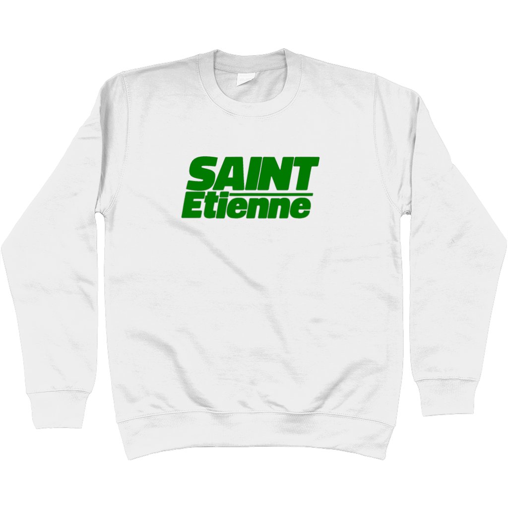 Saint-Étienne ‘81 Sweatshirt - White in action.