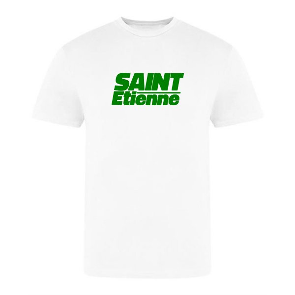 Saint-Étienne ‘81 T-shirt - White in action.