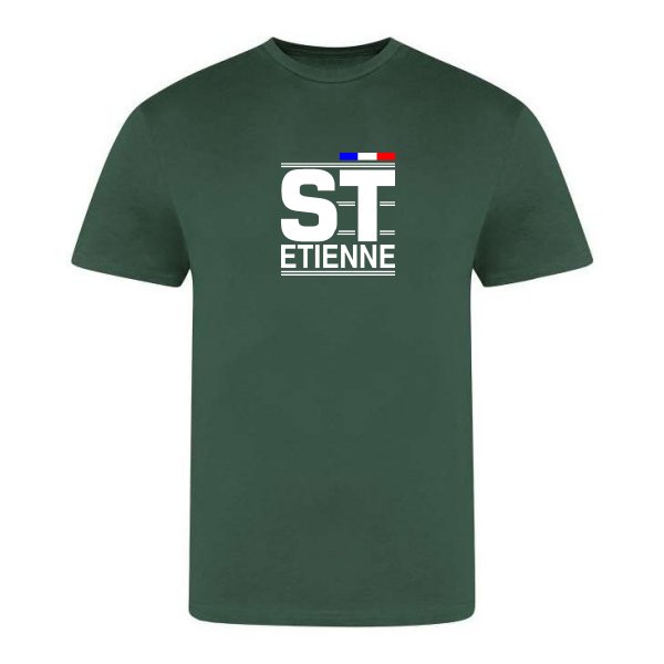 Saint-Étienne ‘82 T-shirt in action.