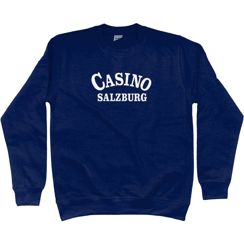 Casino Salzburg ‘90 Sweatshirt - Oxford Navy in action.