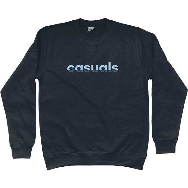Casuals Sweatshirt - New French Navy in action.