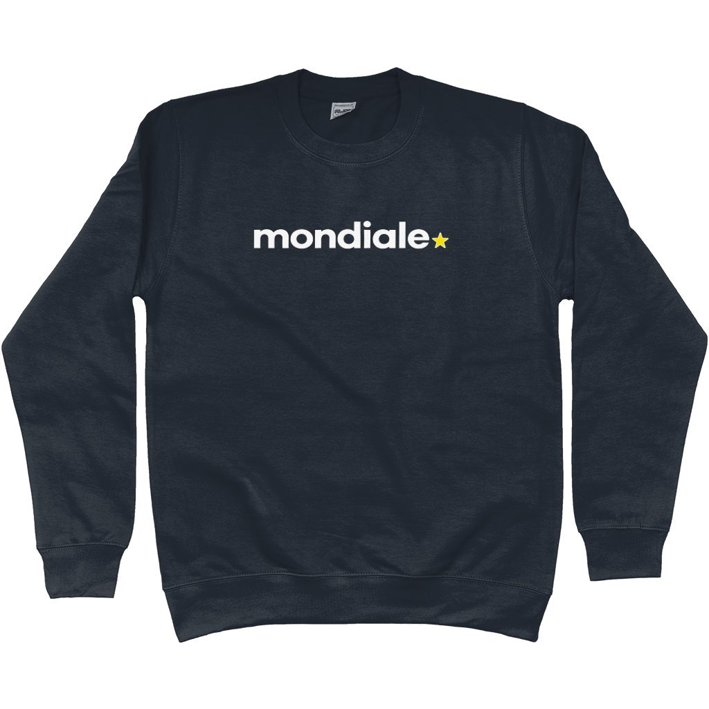 Mondiale Sweatshirt - New French Navy in action.