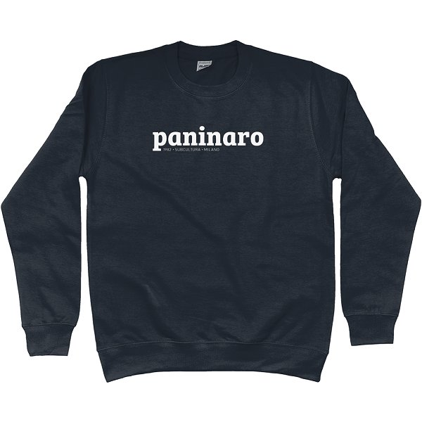 Paninaro Sweatshirt - New French Navy in action.