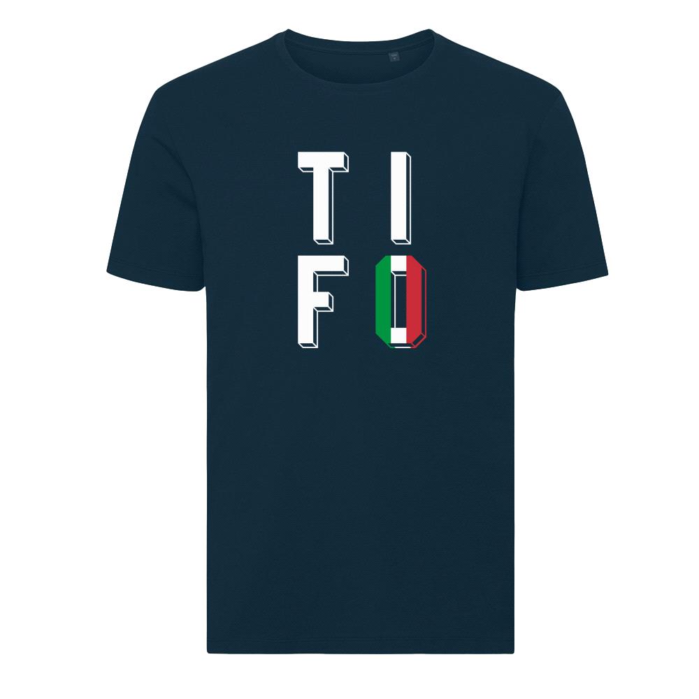 TIFO T-shirt in action.