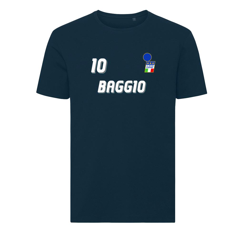 Italia ‘94 Baggio T-shirt in action.